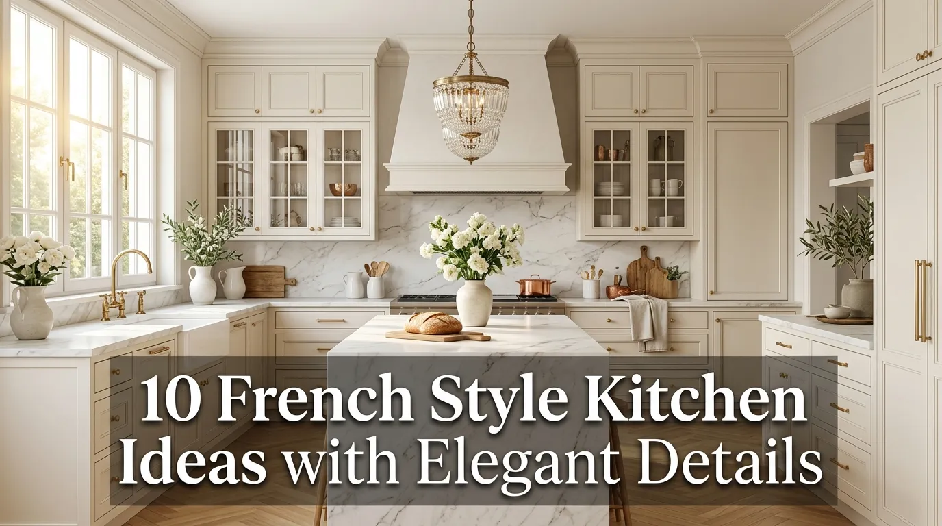 10 French Style Kitchen Ideas with Elegant Details