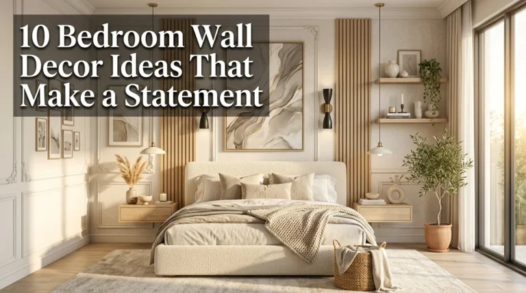 10 Bedroom Wall Decor Ideas That Make a Statement