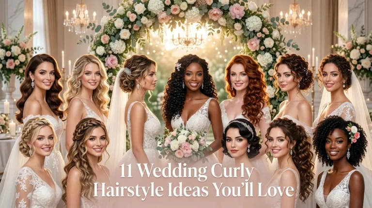 11 Wedding Curly Hairstyle Ideas You'll Love
