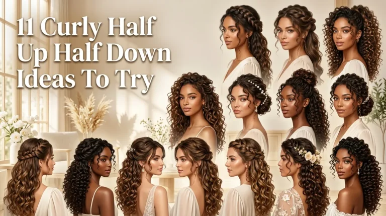 11 Curly Half Up Half Down Ideas To Try