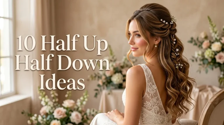 10 Half Up Half Down Ideas