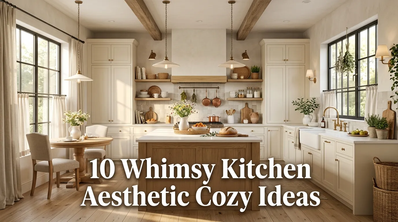 10 Whimsy Kitchen Aesthetic Cozy Ideas