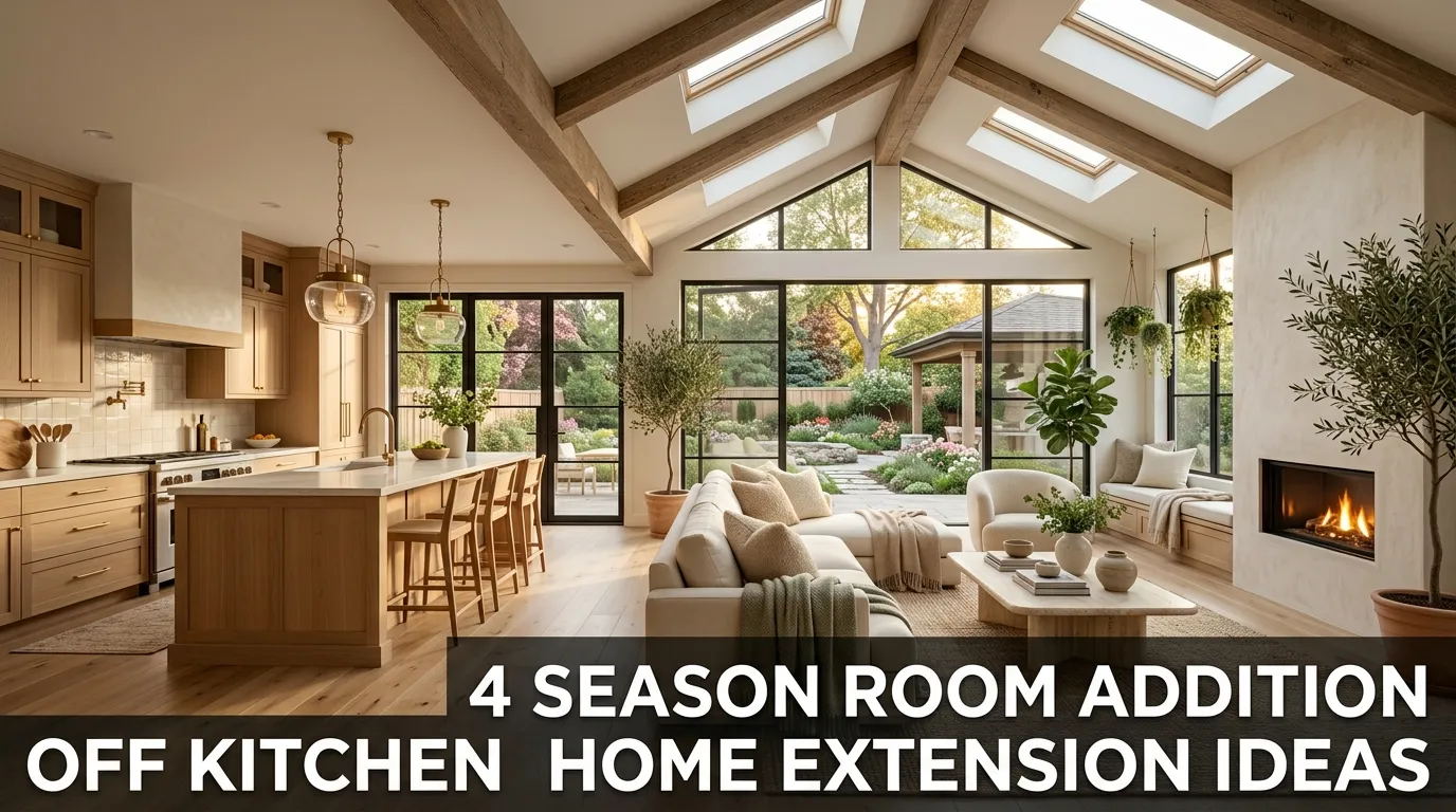10 4 Season Room Addition Off Kitchen Home Extension Ideas