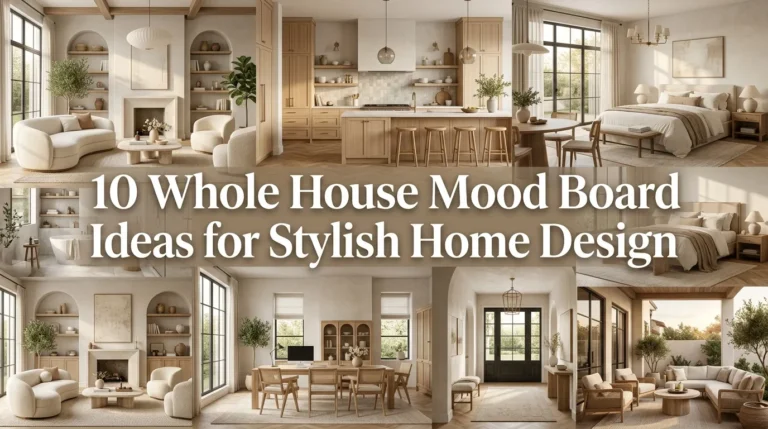 10 Whole House Mood Board Ideas for Stylish Home Design