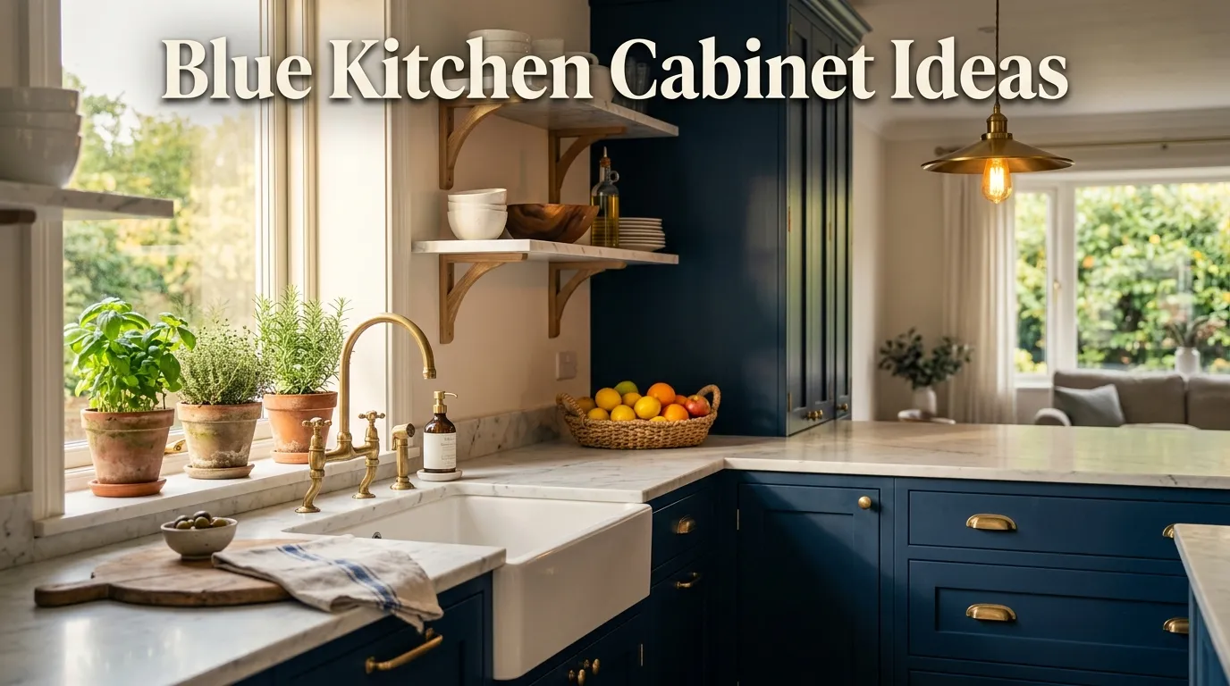 10 Blue Kitchen Cabinet Ideas