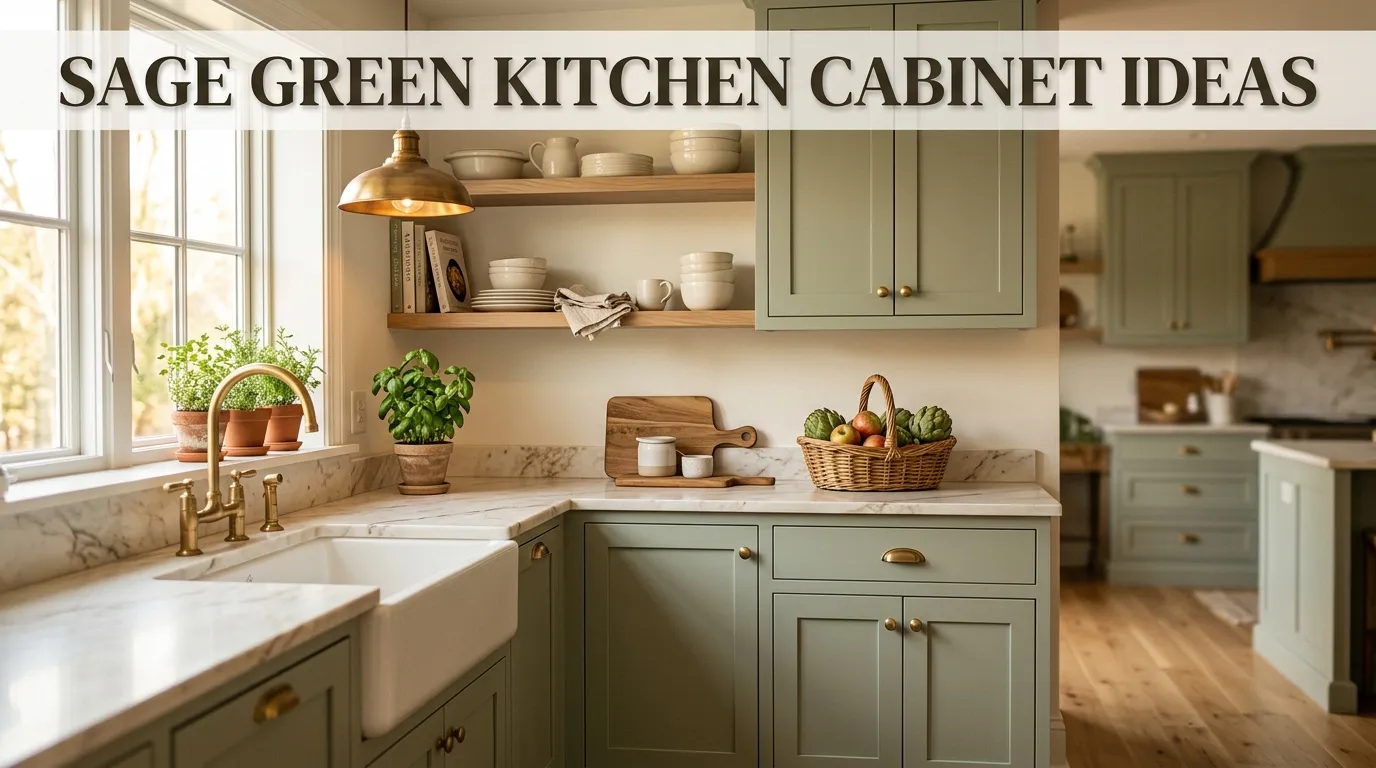 Sage Green Kitchen Cabinet Ideas
