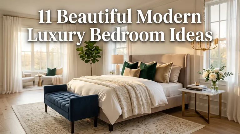 11 Beautiful Modern Luxury Bedroom Ideas