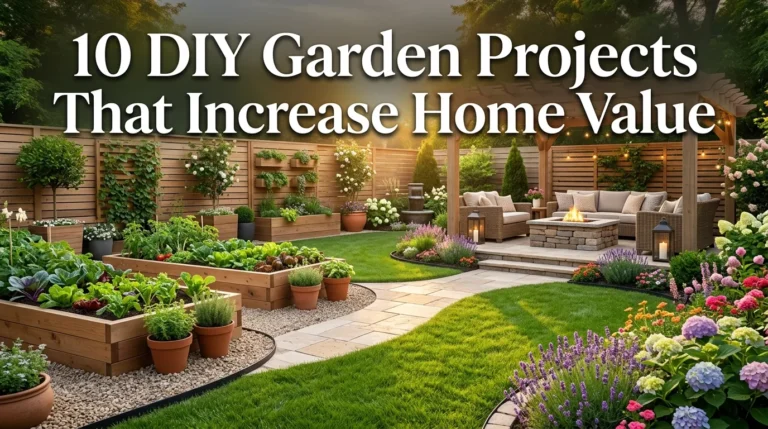 10 DIY Garden Projects That Increase Home Value