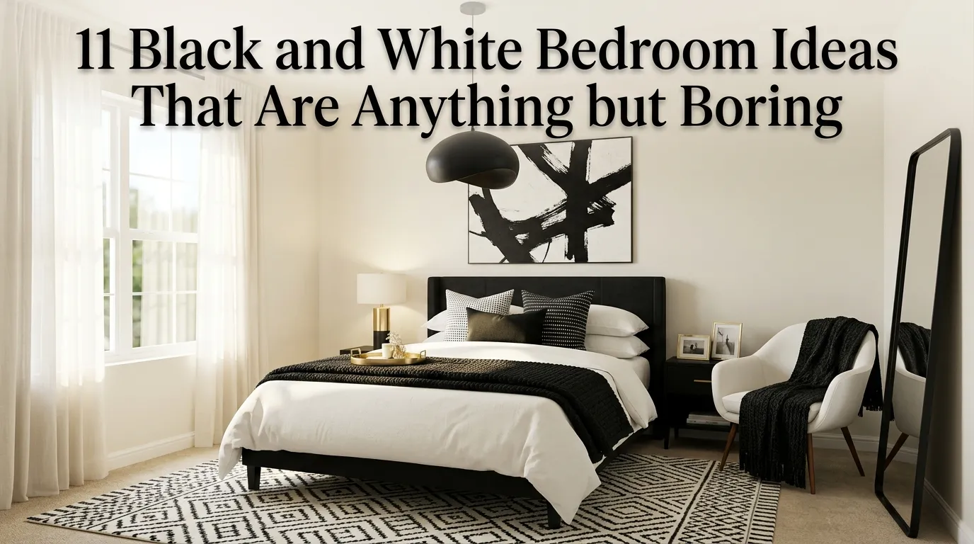 11 Black and White Bedroom Ideas That Are Anything but Boring