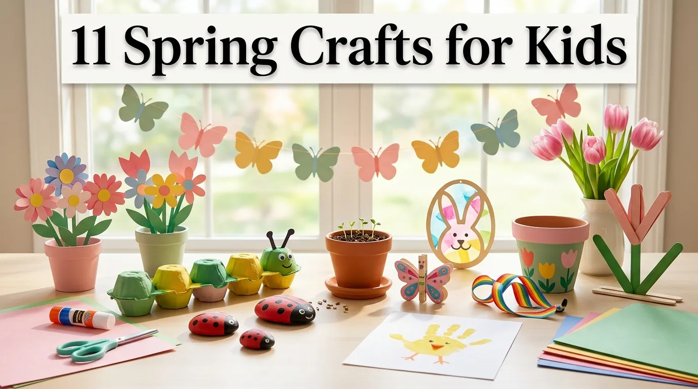 11 Spring Crafts for Kids