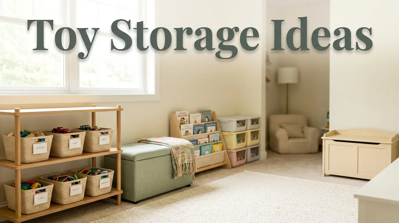 11 Toy Storage Ideas