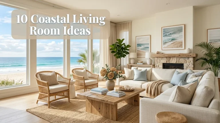 10 Coastal Living Room Ideas