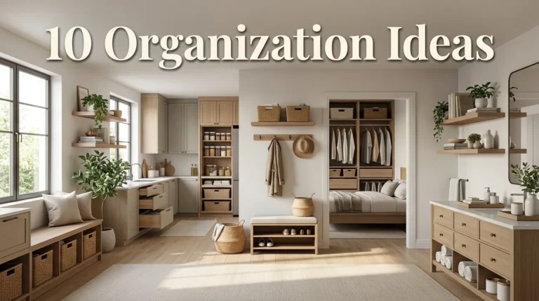 10 Organization Ideas