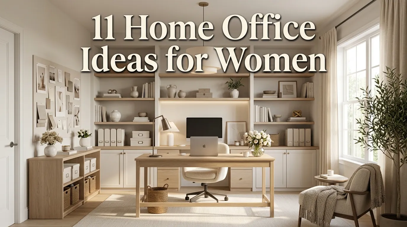 11 Home Office Ideas for Women