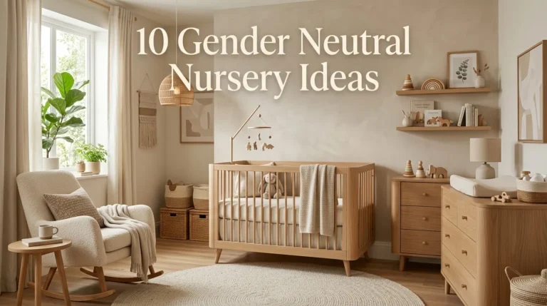 10 Gender Neutral Nursery Ideas
