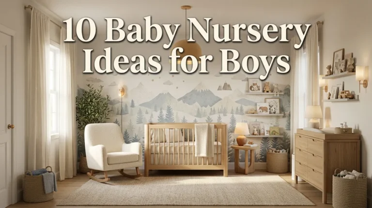 10 Baby Nursery Ideas for Boys