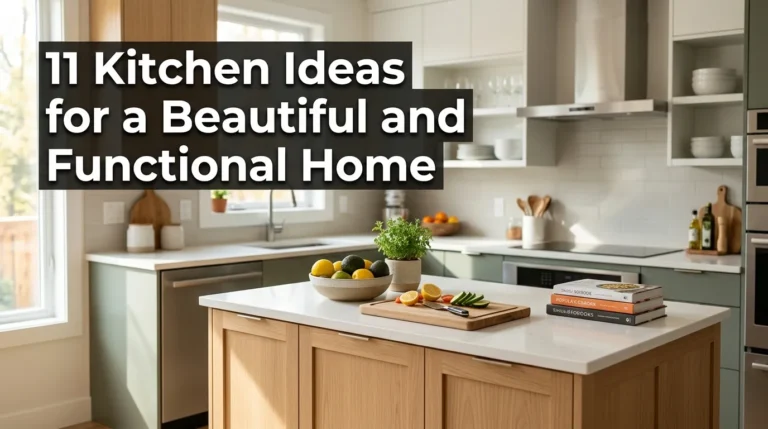 11 Kitchen Ideas for a Beautiful and Functional Home