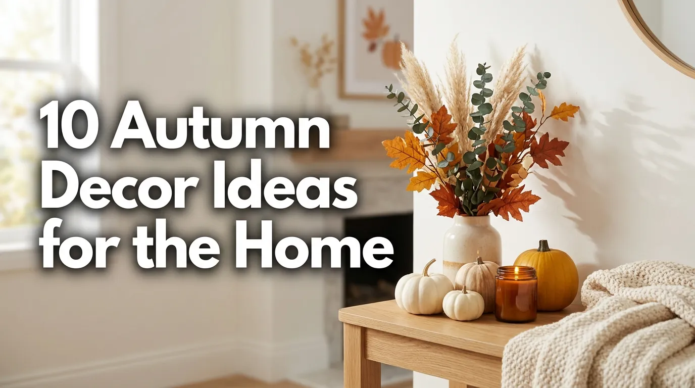 10 Autumn Decor Ideas for the Home